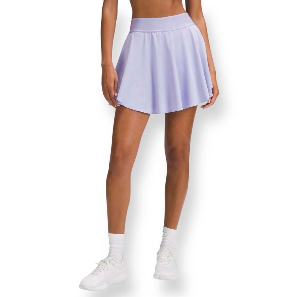 Lululemon Women's Court Rival High-Rise Skirt Size 14 Lilac Smoke W8AH4T Pastel - Picture 3 of 10